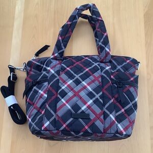 NWT Vera Bradley Paris Plaid Small Tote